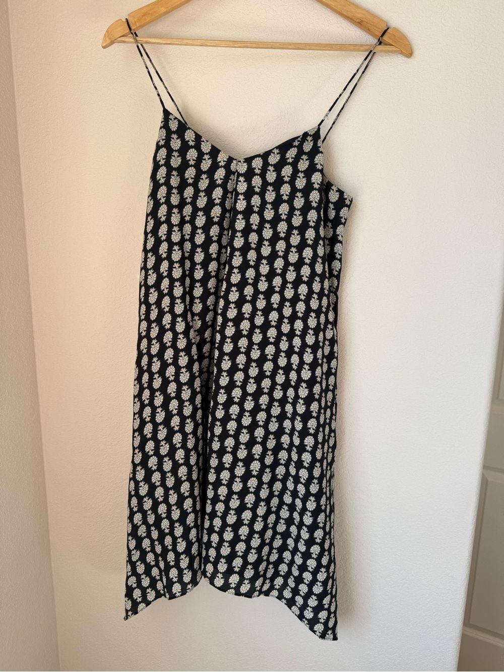 Madewell Floral Silk Trapeze Cami Dress in Bloomstep Size XS